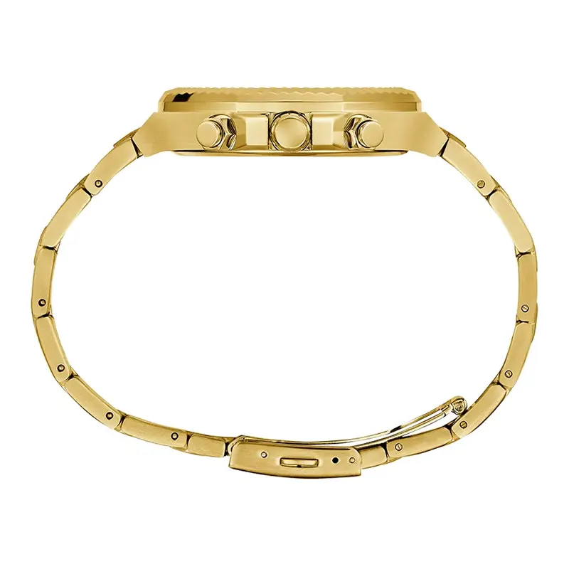 Guess Equity Blue Dial Gold-tone Men’s Watch- GW0703G6